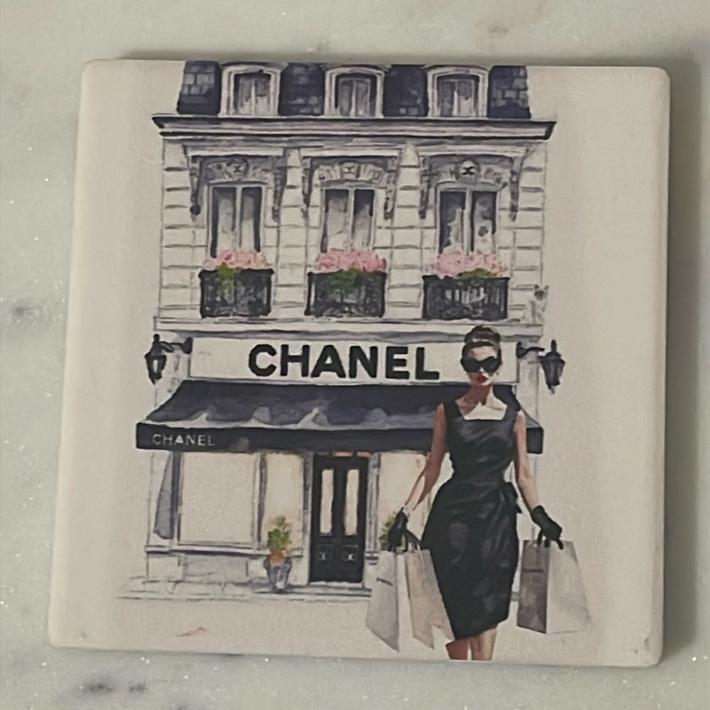 Set of 4 Assorted Coasters - Designer Inspired Art by Amanda Greenwood 🎁 - Picture 2 of 7